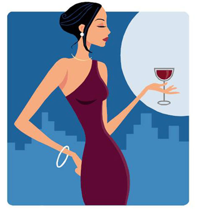 Woman & Wine