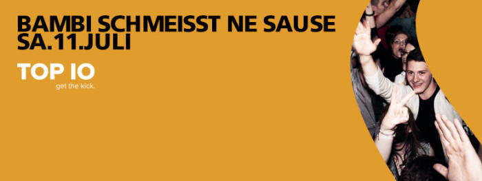 BAMBI SCHMEISST NE SAUSE