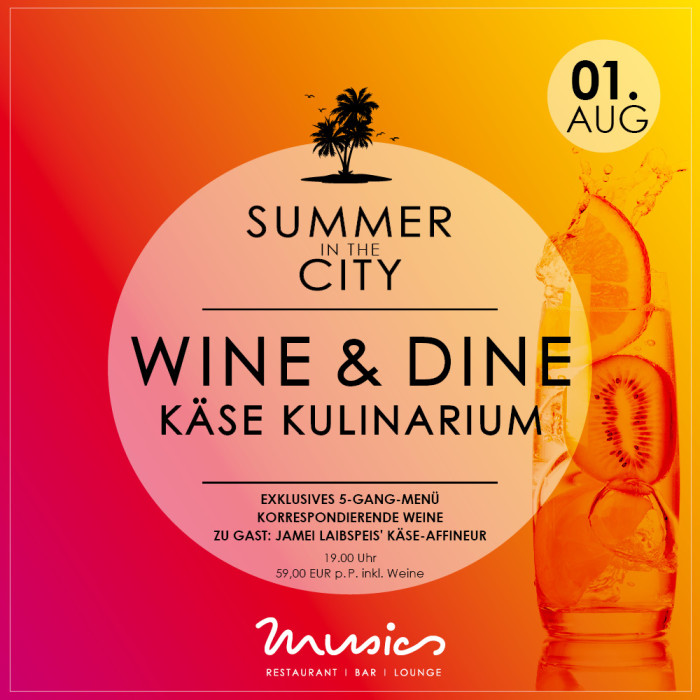 Wine & Dine – Käse Kulinarium