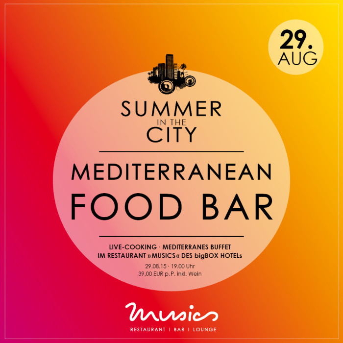 Summer in the City – Mediterranean Food Bar