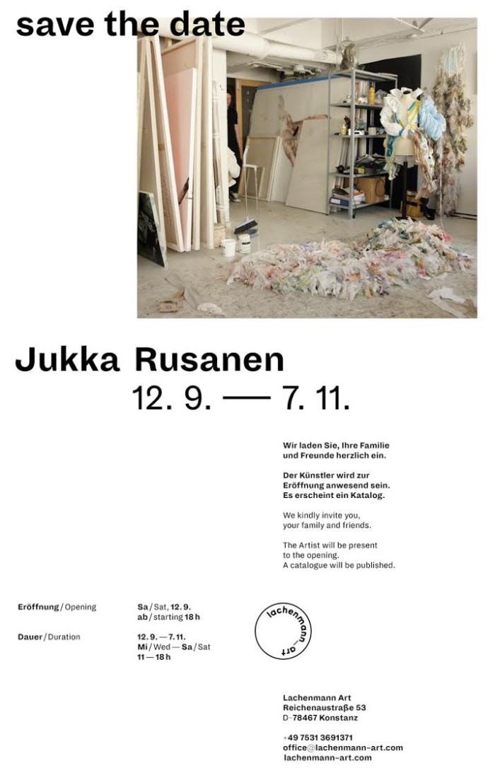 Vernissage der Ausstellung „Jukka Rusanen“