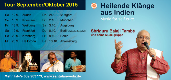 Meditations-Konzert „Heilende Klänge aus Indien – Music for self-cure“