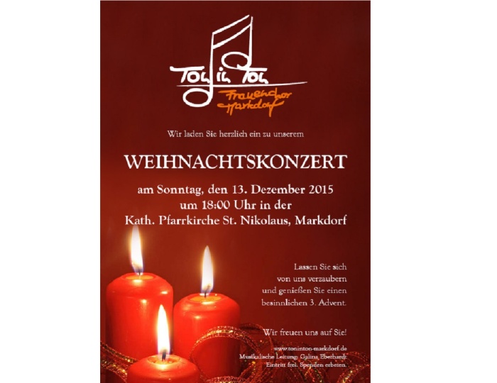 Weihnachtskonzert