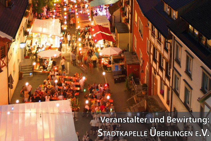 Überlinger Gassenfest am Hänselebrunnen