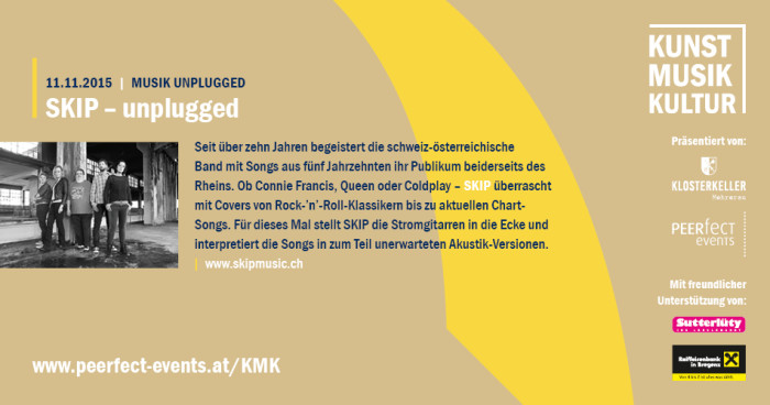 Skip – unplugged (KMK-Kunst l Musik l Kultur)