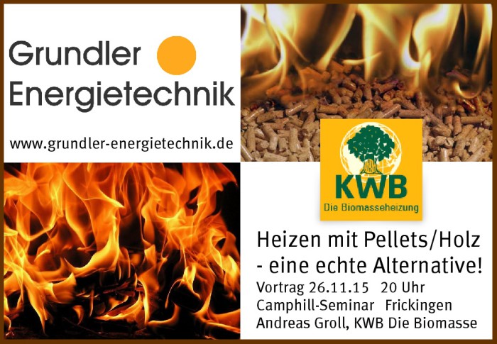 Heizen mit Holz/Pellets – eine echte Alternative!