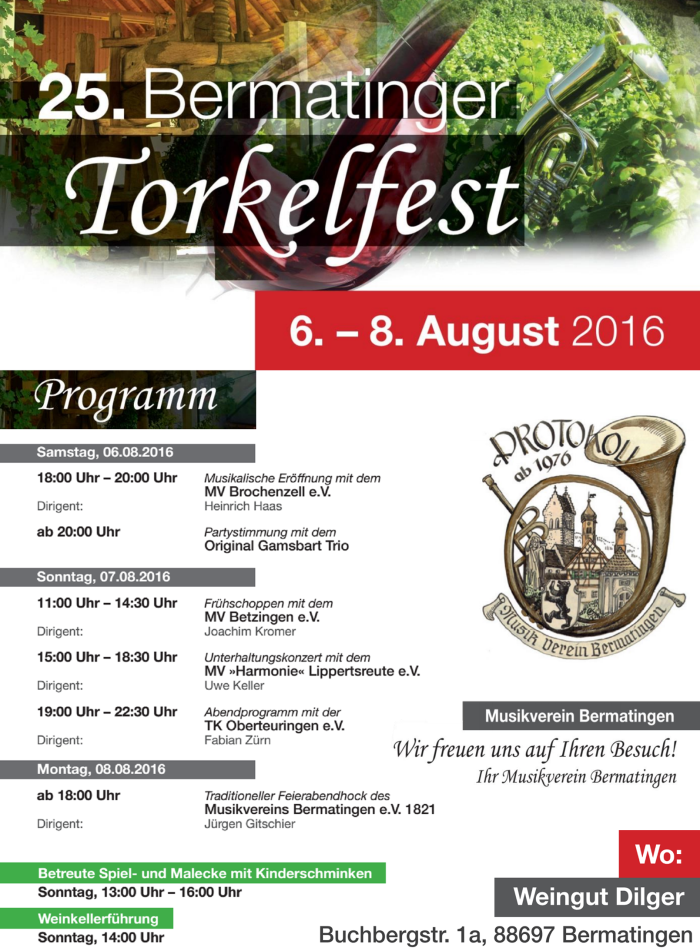 25. Bermatinger Torkelfest