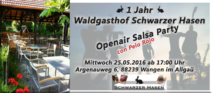 1 Jahr Waldgasthof „Schwarzer Hasen“