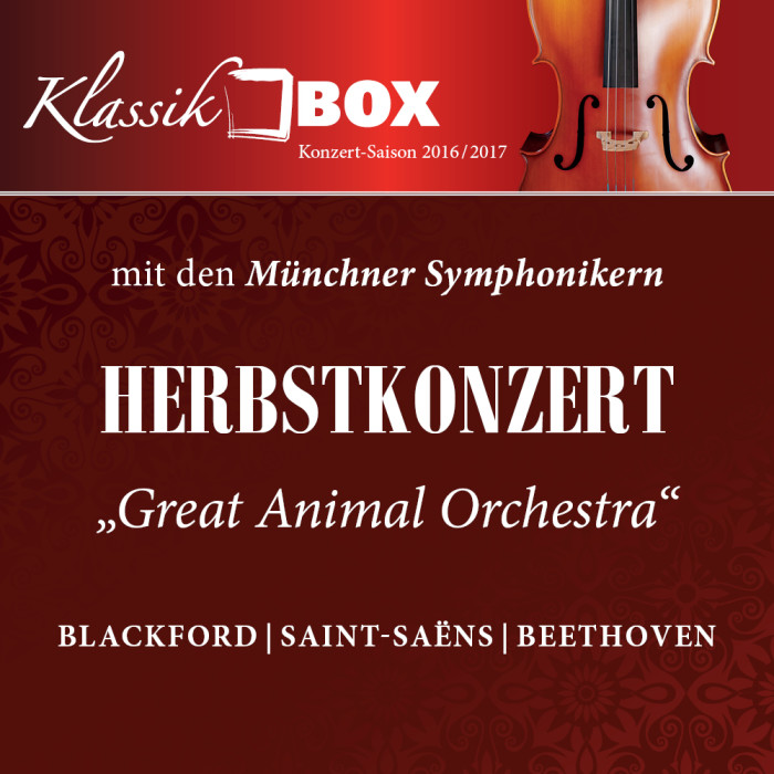 HERBSTKONZERT mit den Münchner Symphonikern