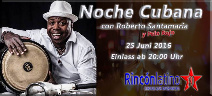 Noche Cubana con Roberto Santamaria