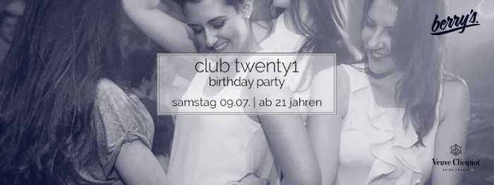 Clubtwenty1 – birthday party