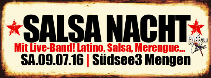 SALSA NACHT – OPEN AIR!