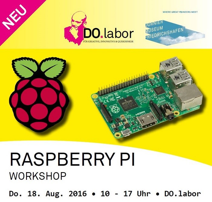 Raspberry Pi Workshop im Dornier Museum