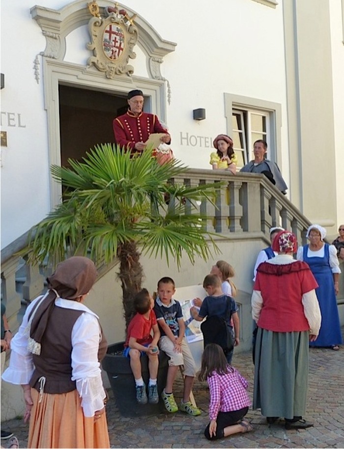 Mittelalterliches Marktgeschehen in Markdorf