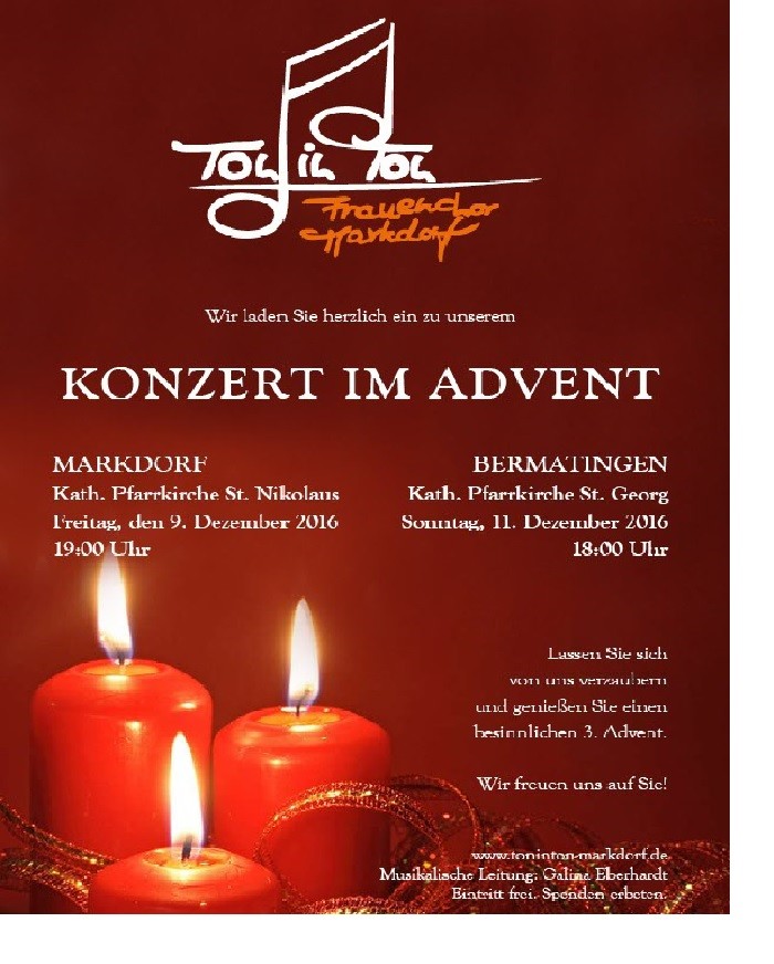 Ton in Ton – Konzert im Advent