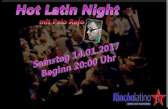 Hot Latin Night mit Pelo Rojo