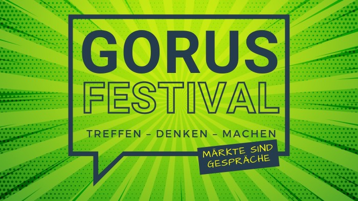 Gorus Festival 2022: Treffen – Denken – Machen